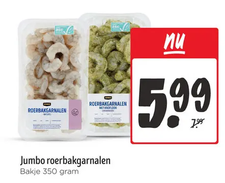 Aanbieding: Roerbakgarnalen