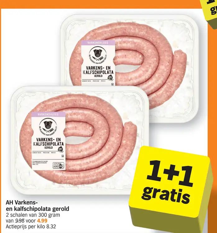 Offre: Varkens- en kalfschipolata gerold