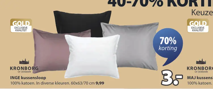 Aanbieding: INGE kussensloop