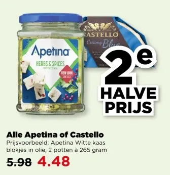Aanbieding: Alle Apetina of Castello