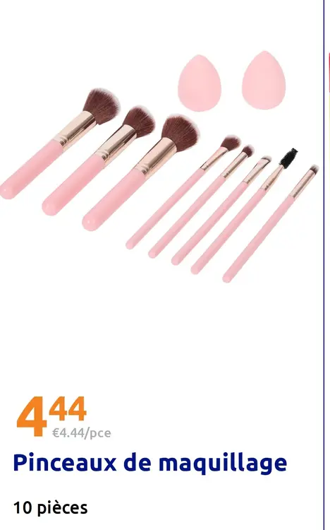 Offre: Pinceaux de maquillage