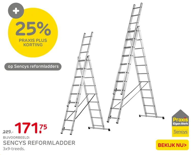 Aanbieding: Sencys reformladder