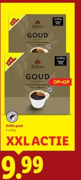 Aanbieding: Koffie goud