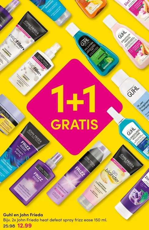 Aanbieding: Guhl en John Frieda
