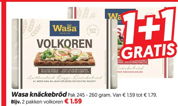 Aanbieding: knäckebröd