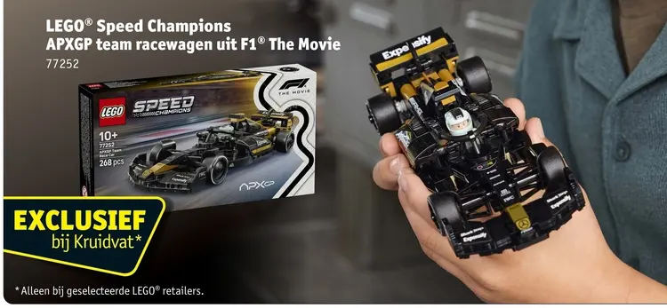 Aanbieding: LEGO® Speed Champions APXGP team racewagen uit F1