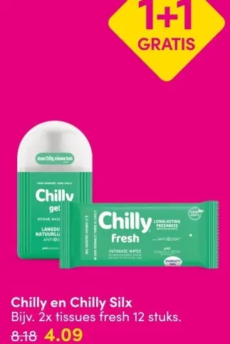 Aanbieding: Chilly en Chilly Silx