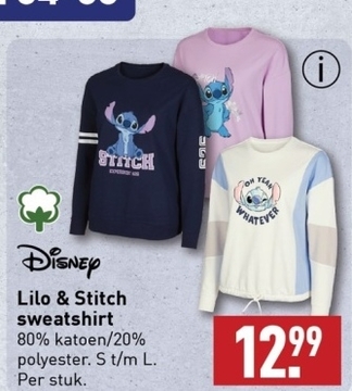 Aanbieding: Lilo & Stitch sweatshirt