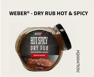 Offre: Dry rub hot & spicy