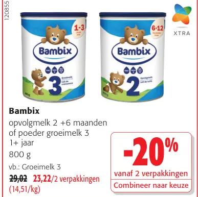 Promotie: Opvolgmelk of poeder groeimelk