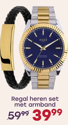 Aanbieding: heren set met armband