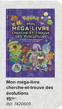 Offre: Mon méga-livre cherche-et-trouve des évolutions