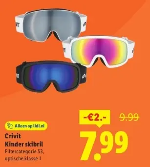 Aanbieding: Kinder skibril