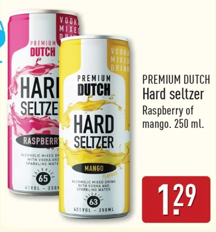Aanbieding: Hard seltzer