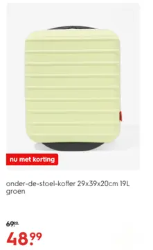 Aanbieding: onder-de-stoel-koffer