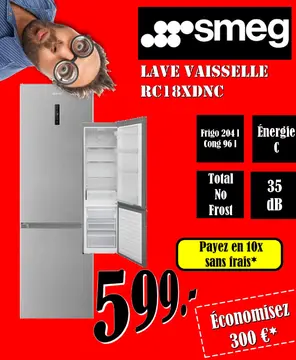 Offre: Lave vaisselle rc18xdnc