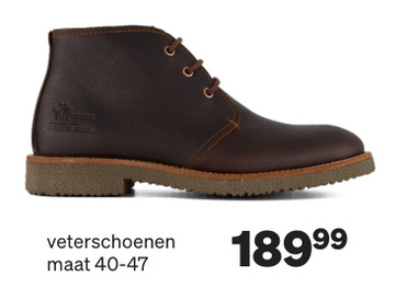 Aanbieding: Panama Jack Gael C9 Veterschoenen bruin Leer