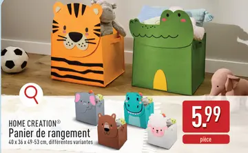 Offre: Panier de rangement
