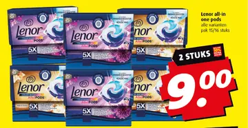 Aanbieding: Lenor all-in one pods