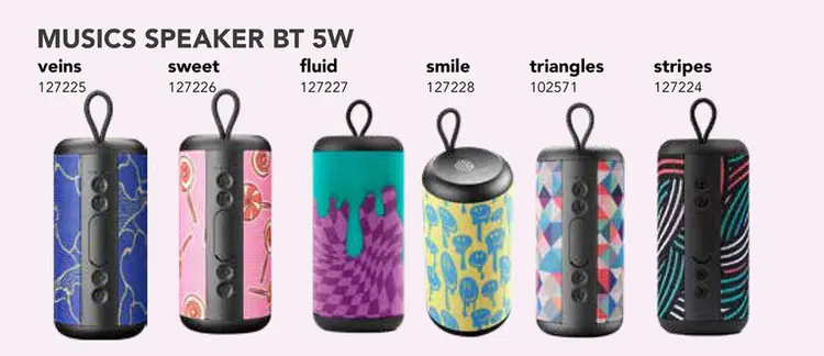 Aanbieding: Musics speaker bt 5w