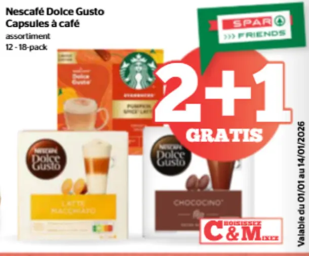 Offre: Capsules à café