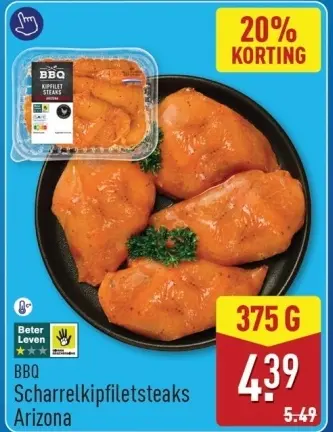 Aanbieding: Scharrelkipfiletsteaks Arizona