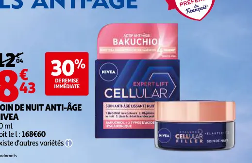 Offre: Soin de nuit anti-âge