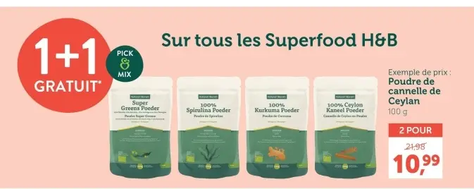 Offre: Poudre de cannelle de Ceylan