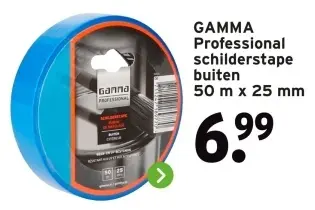 Aanbieding: Professional schilderstape buiten