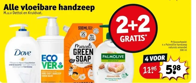 Aanbieding: Vloeibare handzeep