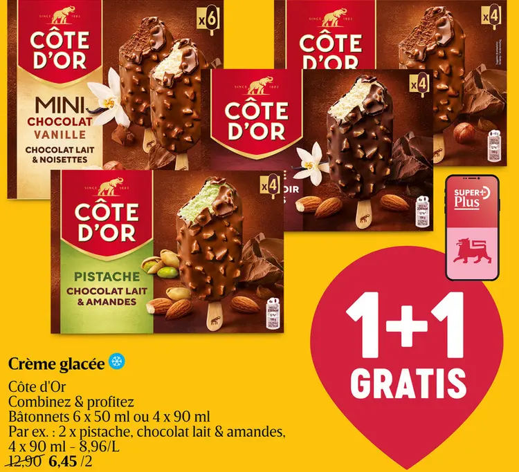 Offre: Crème glacée