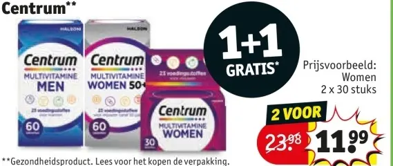 Aanbieding: Centrum Multivitamine