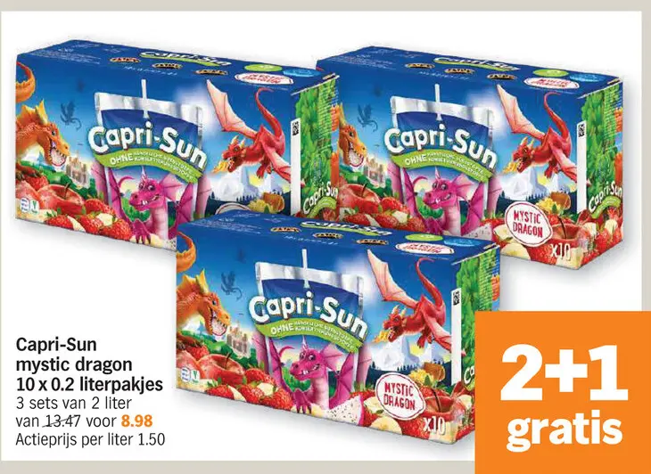 Promotie: Capri-Sun mystic dragon