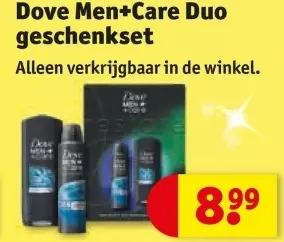 Aanbieding: Dove Men+Care Duo geschenkset