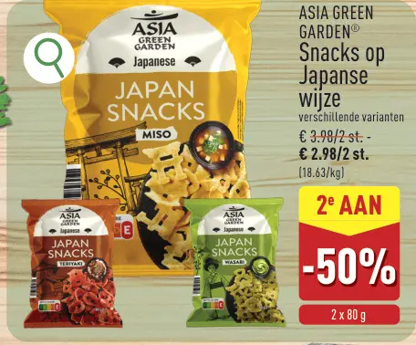 Promotie: Snacks op Japanse wijze