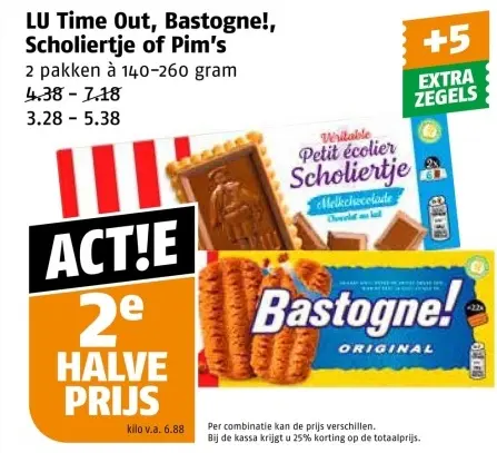 Aanbieding: Time Out, Bastogne!, Scholiertje of Pim's