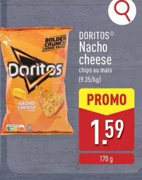 Offre: Doritos Nacho cheese