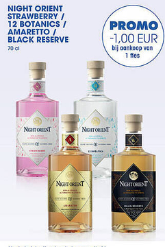 Aanbieding: NIGHT ORIENT STRAWBERRY / 12 BOTANICS / AMARE