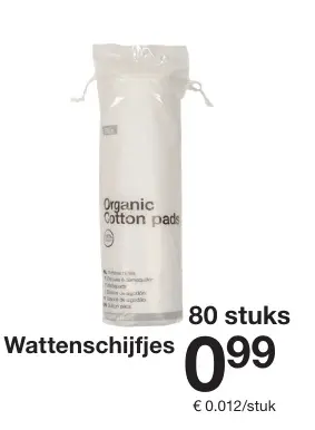 Aanbieding: Wattenschijfjes