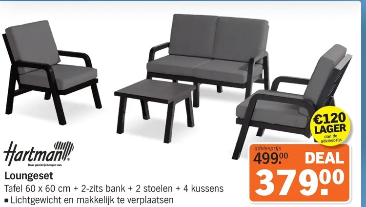 Aanbieding: Loungeset