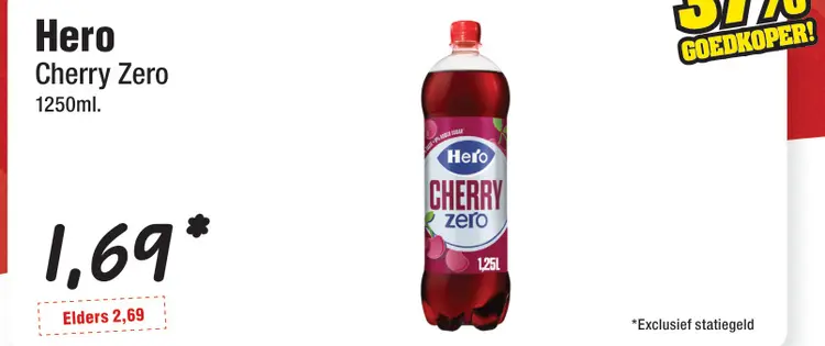 Aanbieding: Cherry Zero