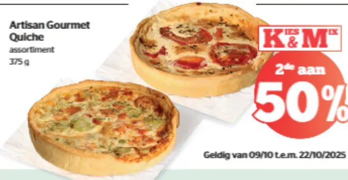 Aanbieding: Artisan Gourmet Quiche
