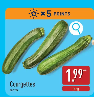 Offre: Courgettes