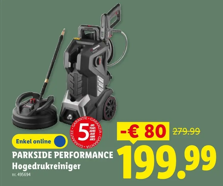 Promotie: Hogedrukreiniger