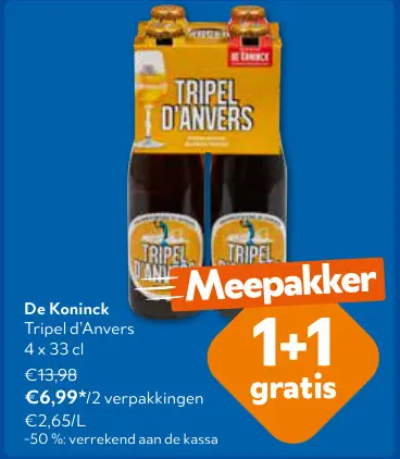 Promotie: Tripel d'Anvers
