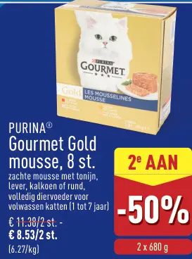 Promotie: Gourmet Gold mousse