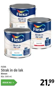 Aanbieding: Strak in de lak