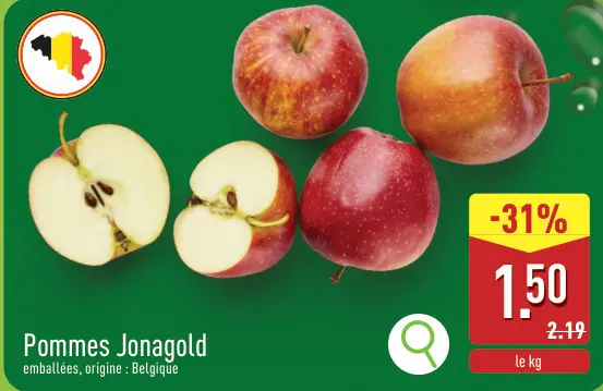 Offre: Pommes Jonagold