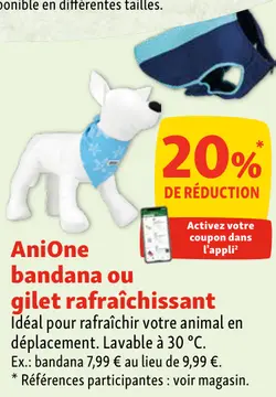 Offre: Bandana ou gilet rafraîchissant