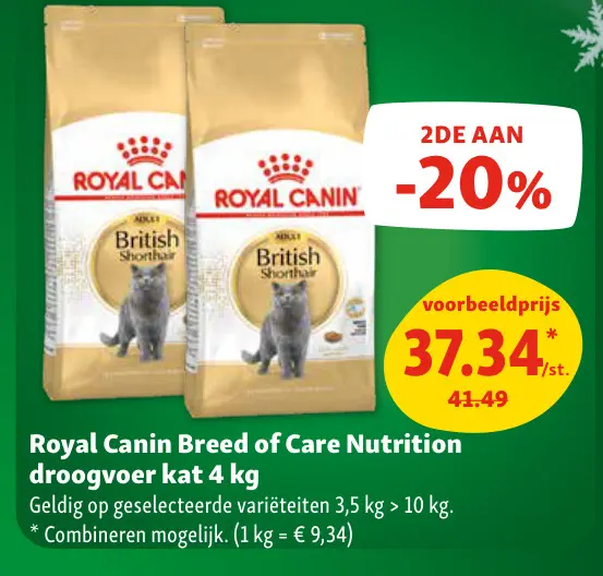 Promotie: Breed of Care Nutrition droogvoer kat